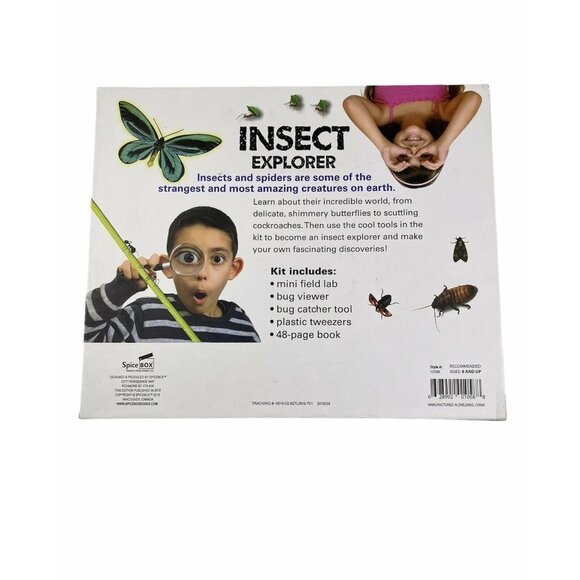 Science Lab Insect Explorer Spice Box  New - Picture 2 of 2